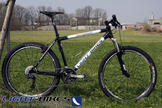10,68 kg - Light-Bikes Teambike