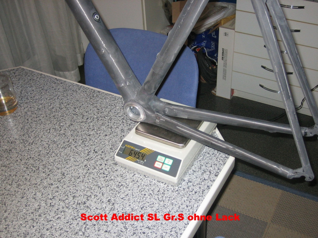 Scott Addict SL ohne Lack